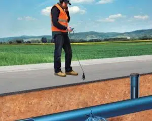 كشف تسربات المياه