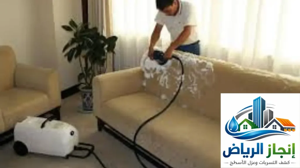تنظيف المجالس الجلدية 