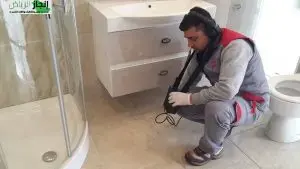 كشف تسربات المياه بدون تكسير