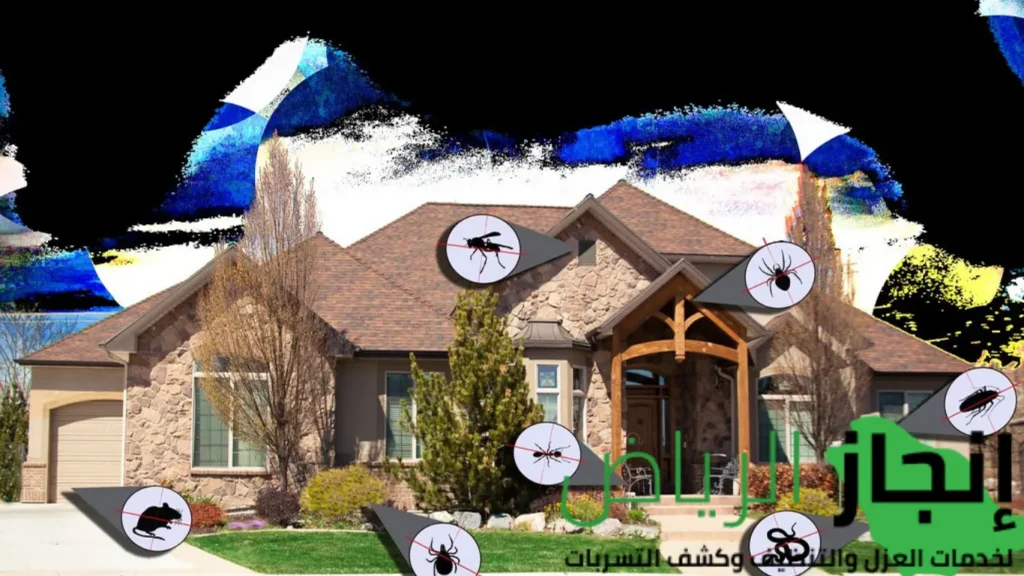 مكافحة الحشرات المنزليه بمواد نهائية